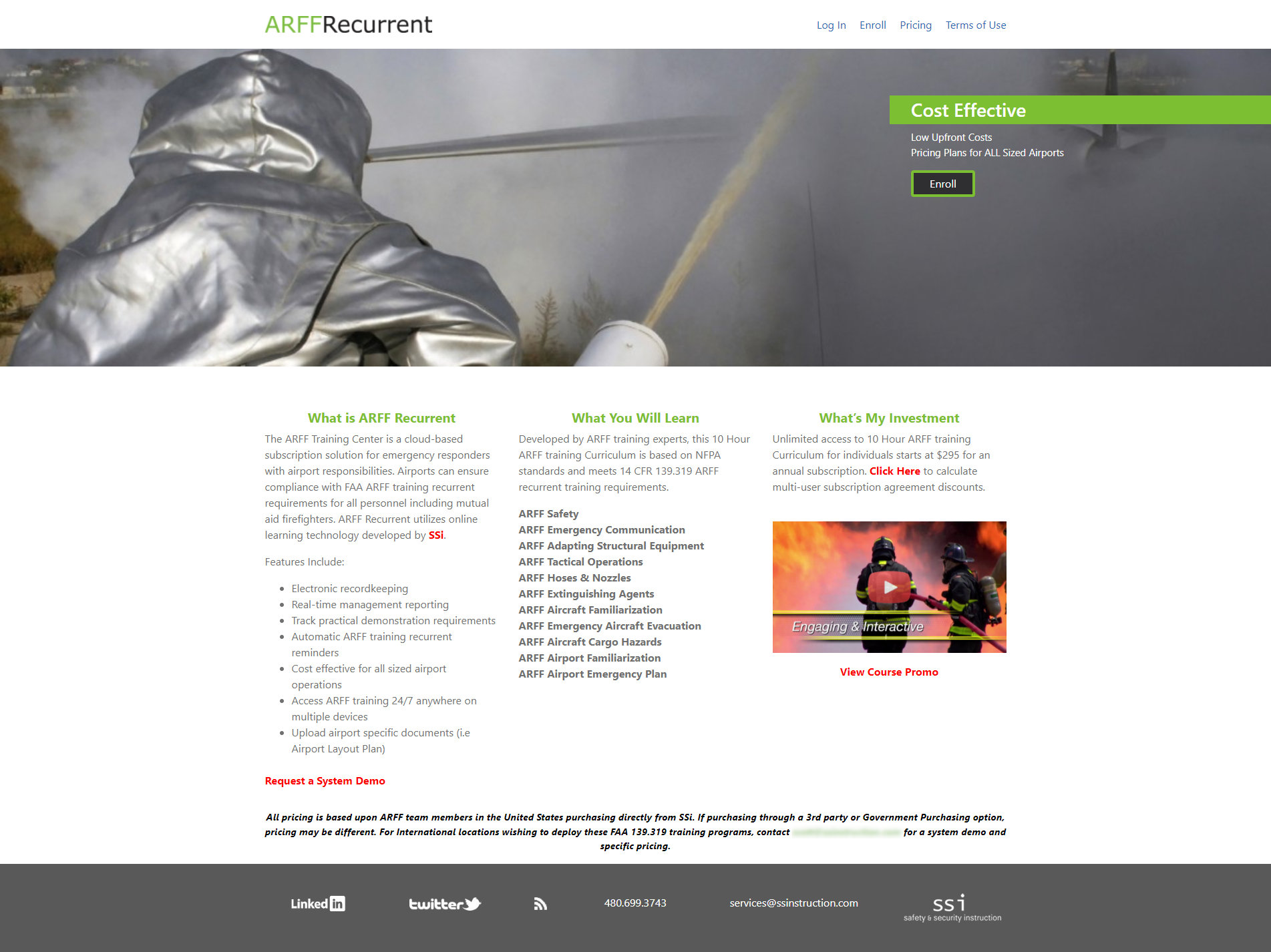 home page