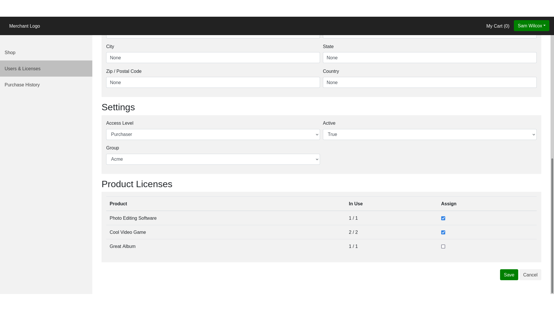 assign license