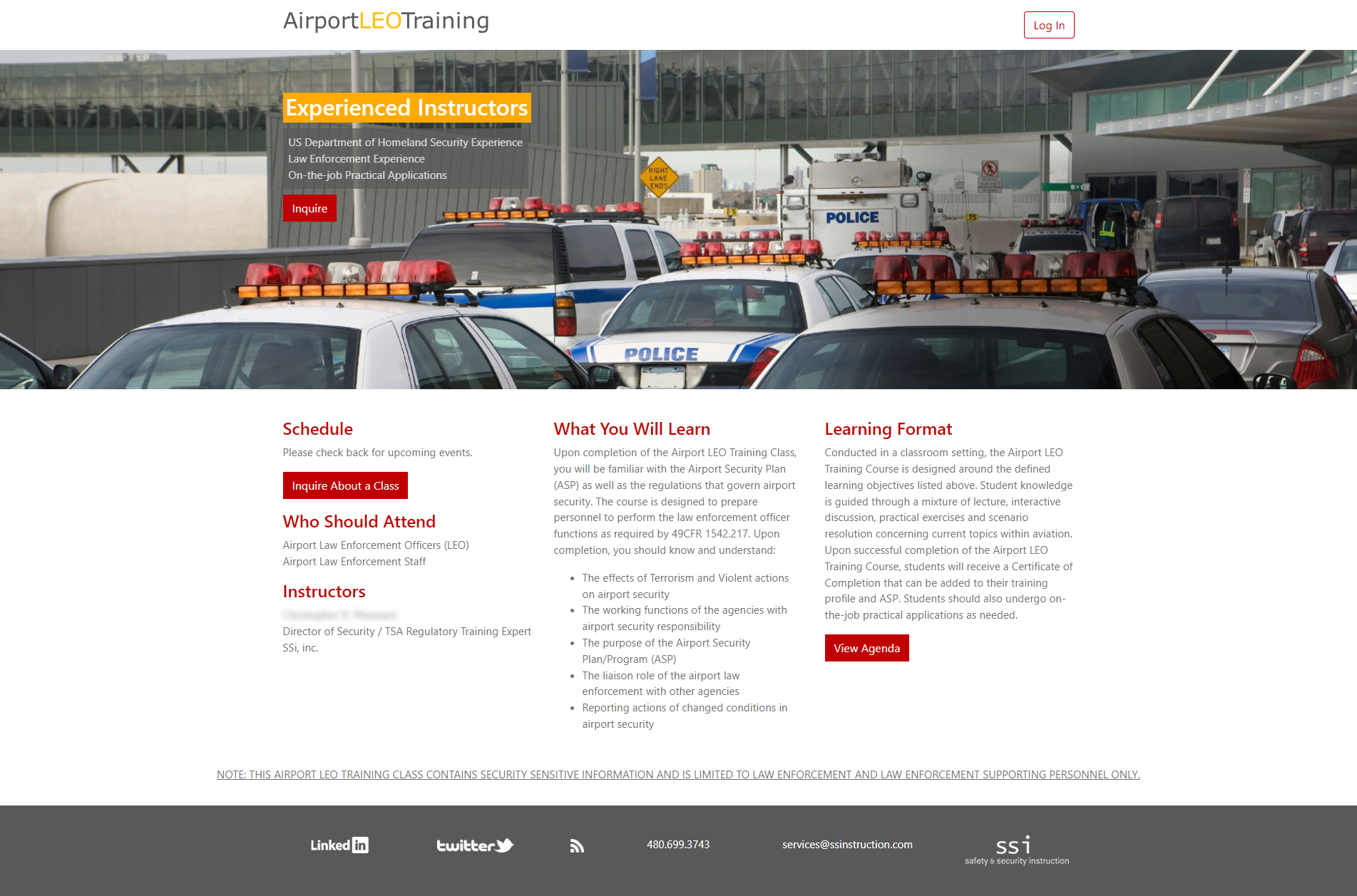 home page