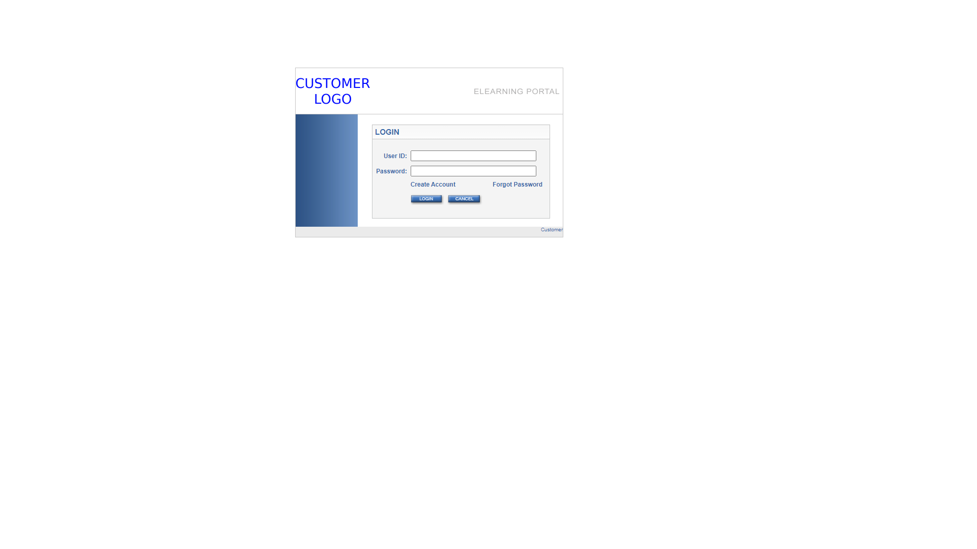 old login page